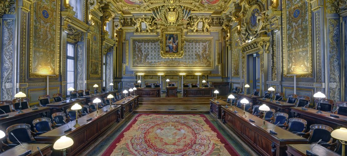 La grand'chambre de la cour de cassation, Paris